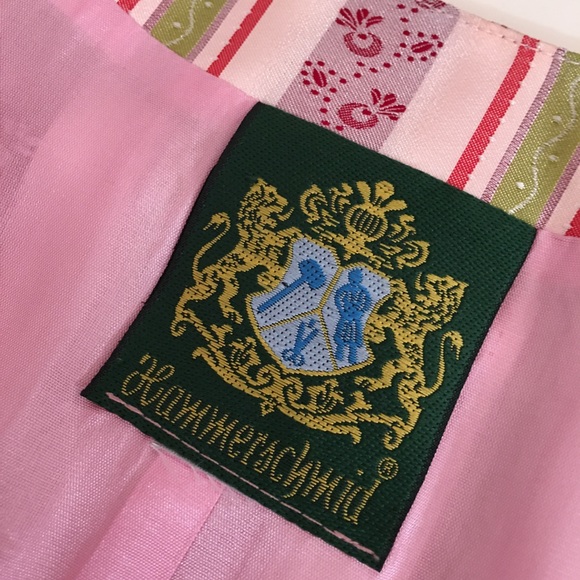 Vintage Cottagecore Corset Top Vest Pastel Pink Made in Germany Barbiecore - Picture 14 of 16